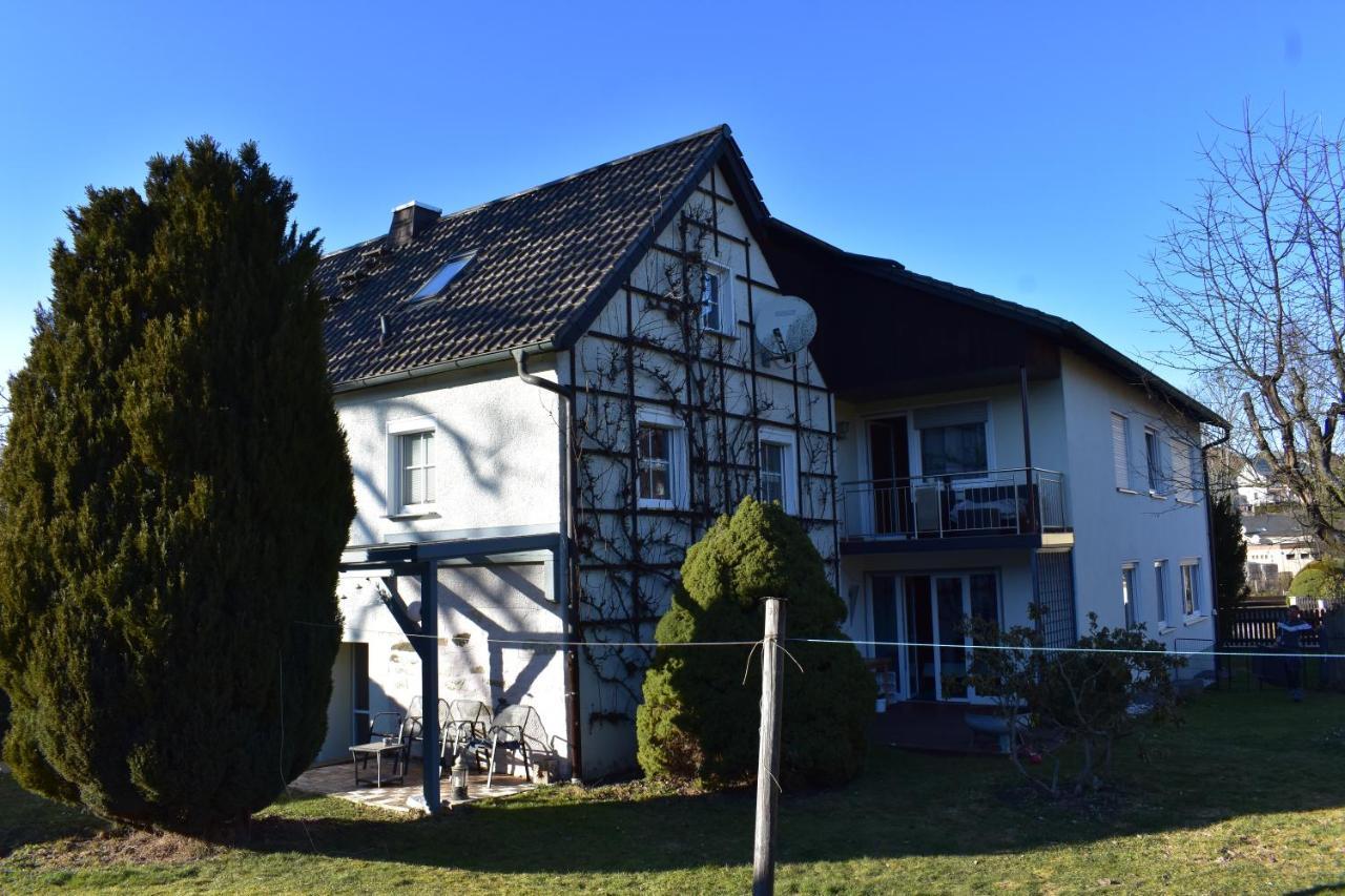 Ferienwohnung Saaleblick Schwarzenbach an der Saale Buitenkant foto